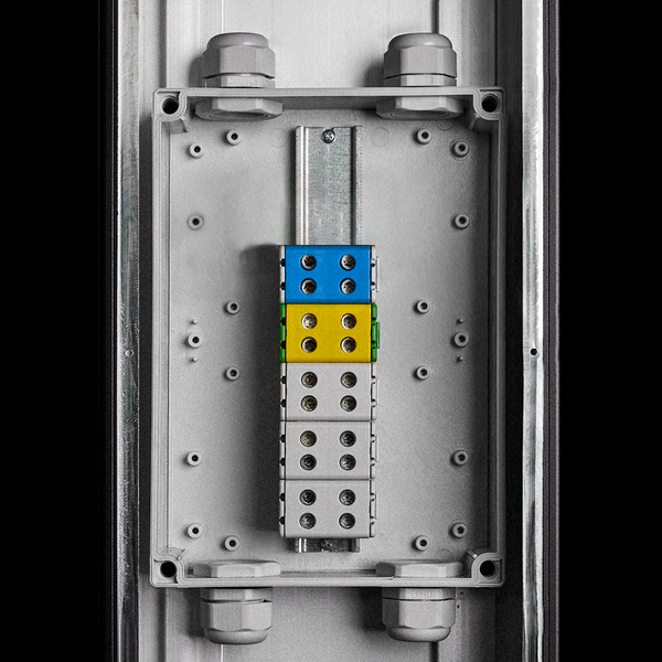Fibox koblingsboks (ekskl. transientbeskyttelse)